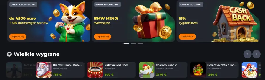 Corgibet bonus